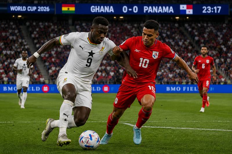 Ghana vs Panama Wett Tipp und Prognose zur WM 2026 mit realistischer Spielszene