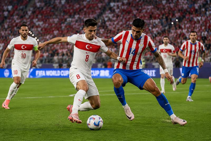 Türkei vs Paraguay Wett Tipp und Prognose zur WM 2026 mit realistischer Spielszene