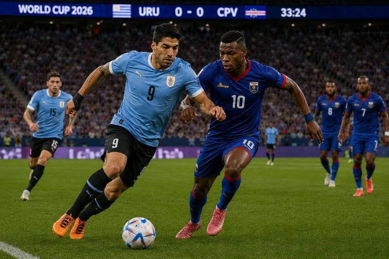Uruguay vs Kap Verde Wett Tipp und Prognose zur WM 2026 – Spielszene aus Gruppe H