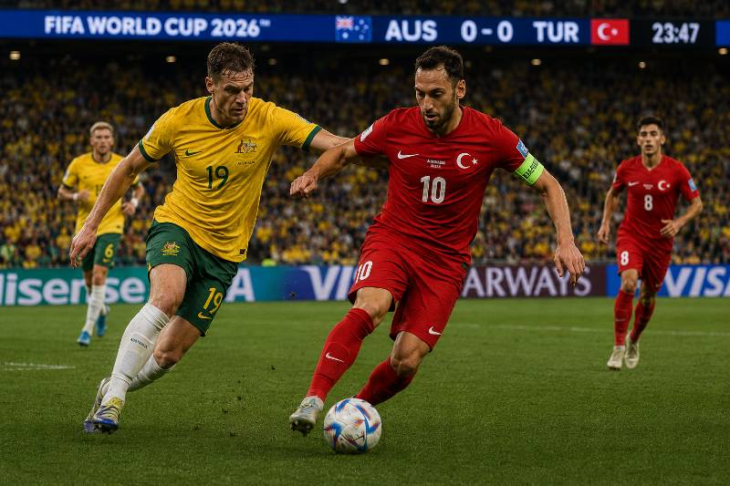 Australien vs Türkei Wett Tipp und Prognose mit realistischer Spielszene zur WM 2026