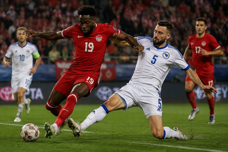 Kanada vs Bosnien-Herzegowina Wett Tipp und Prognose mit realistischer Spielszene zur WM 2026