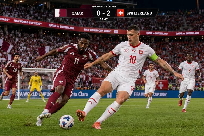 Katar vs Schweiz Wett Tipp und Prognose mit Spielszene zur WM 2026