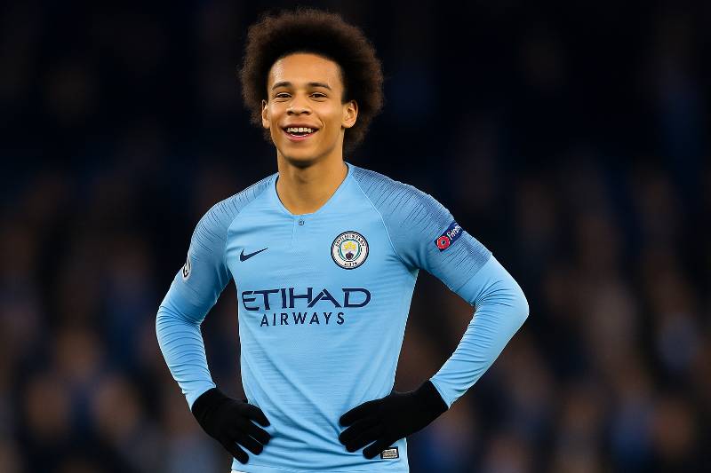 Leroy Sané bei Manchester City