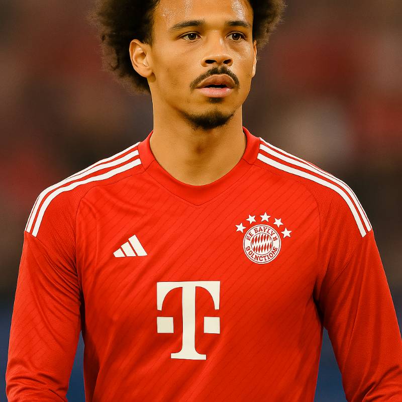 Leroy Sané im Trikot des FC Bayern München